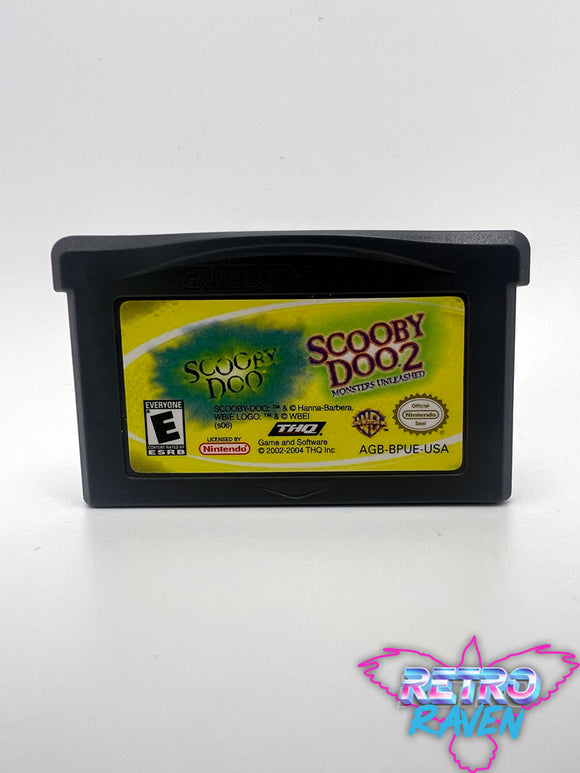 2 Games in 1 Double Pack: Scooby-Doo / Scooby-Doo 2: Monsters Unleashed - Game Boy Advance (Copy)