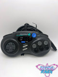 Third Party 6 Button Turbo Sega Genesis Controller