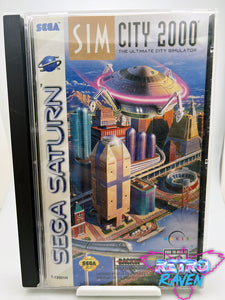 SimCity 2000 - Sega Saturn