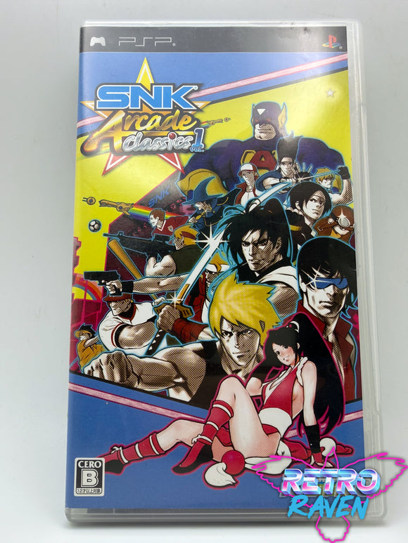 SNK Arcade Classics Vol. 1 - PlayStation Portable (PSP) JPN