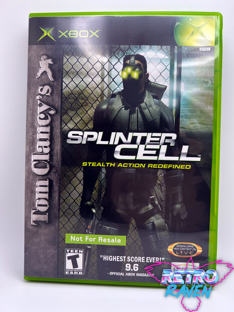 Splinter Cell Rts Game Splinter Cell Xbox Tom Clancy's Splinter Cell | Retrograde Gaming