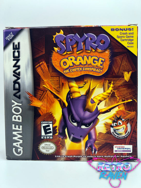 Spyro Orange: The Cortex Conspiracy - Game Boy Advance - Complete