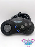 Third Party 6 Button Sega Genesis Controller