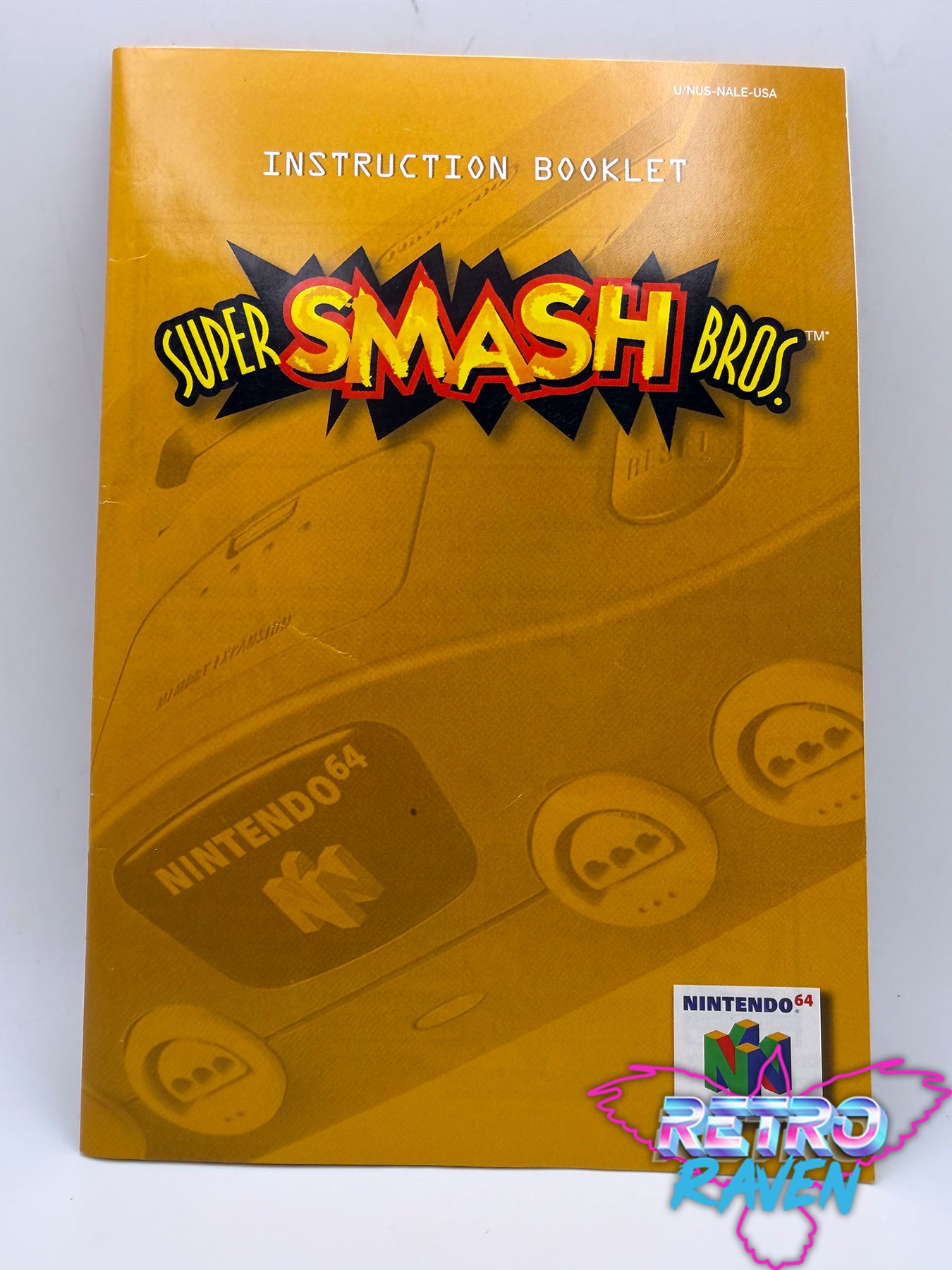 Nintendo 64 Manual – Retro Raven Games