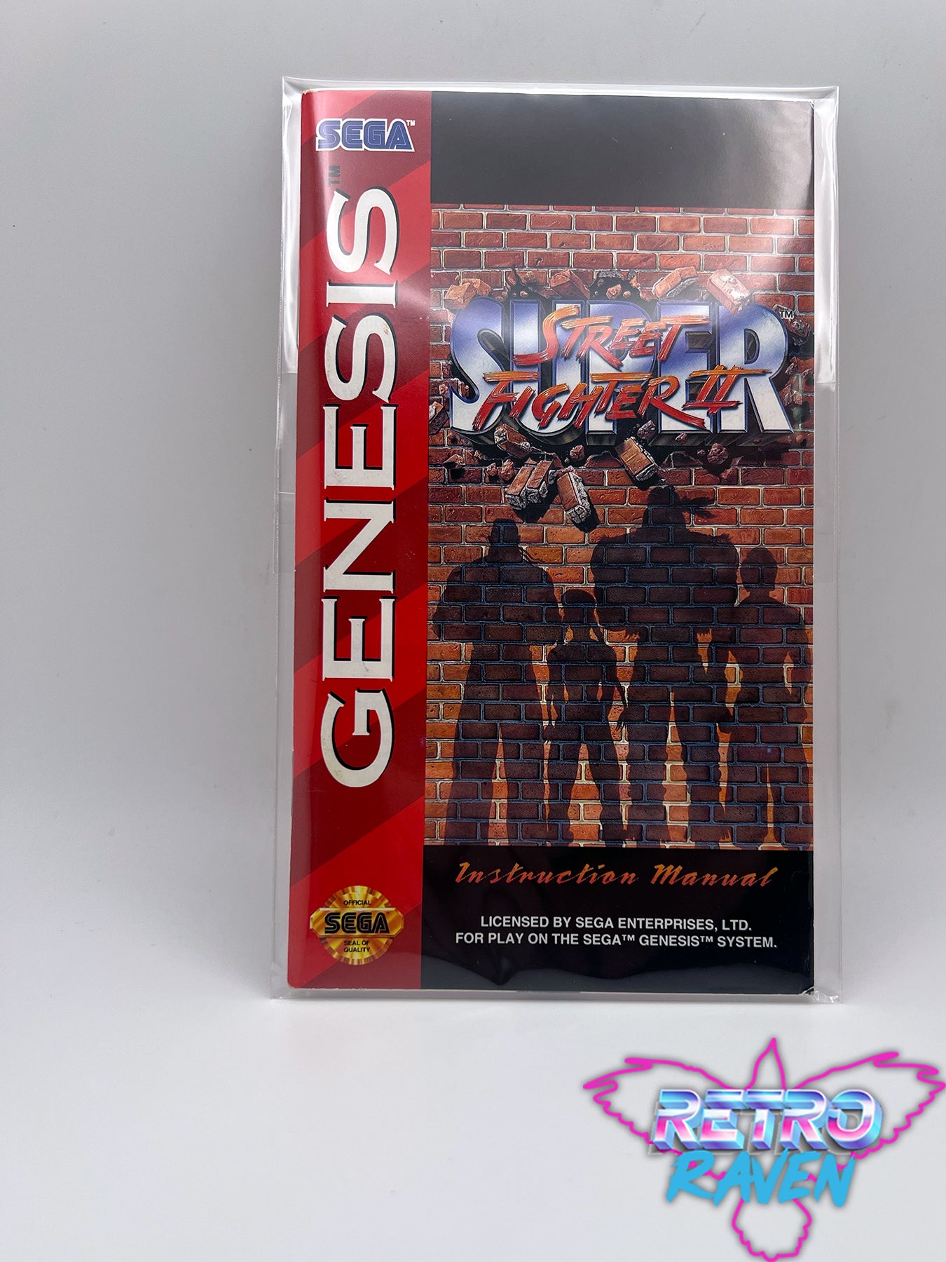 Sega Genesis Manual – Retro Raven Games