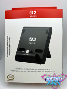 Switch 2 Dual USB PlayStand - Nintendo Switch 2 – Retro Raven Games