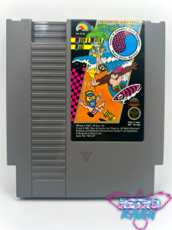 Town & Country Surf Designs: Wood & Water Rage - Nintendo NES