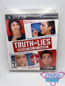 Truth Or Lies: Someone Will Get Caught - Playstation 3