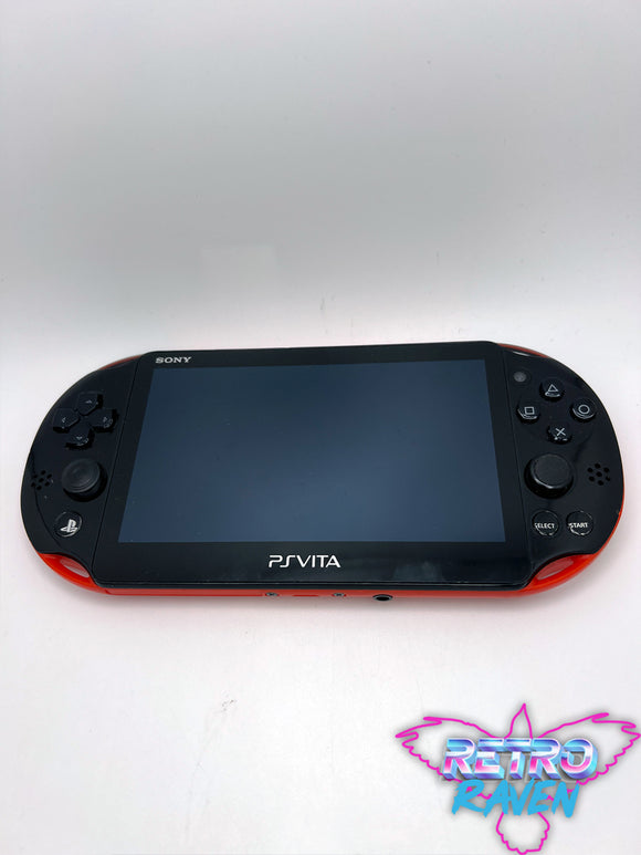 PSVita Slim System - Red and Black