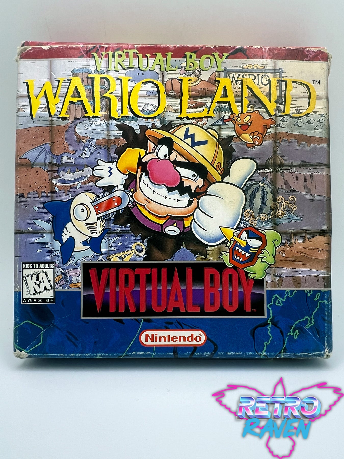 Jeu Wario Land Sur Nintendo Virtual Bob Très Bon état