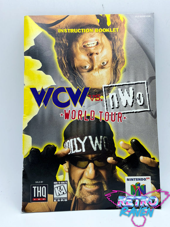 WCW vs. NWO: World Tour - Nintendo 64 Manual – Retro Raven Games