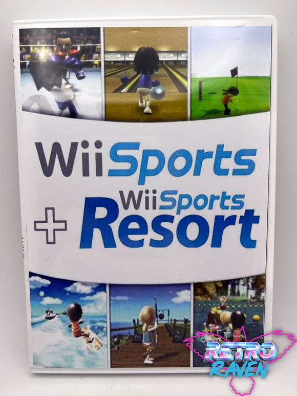 Wii Sports + Wii Sports Resort - Nintendo Wii