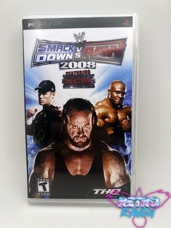 WWE Smackdown vs. Raw 2008 - Playstation Portable (PSP)