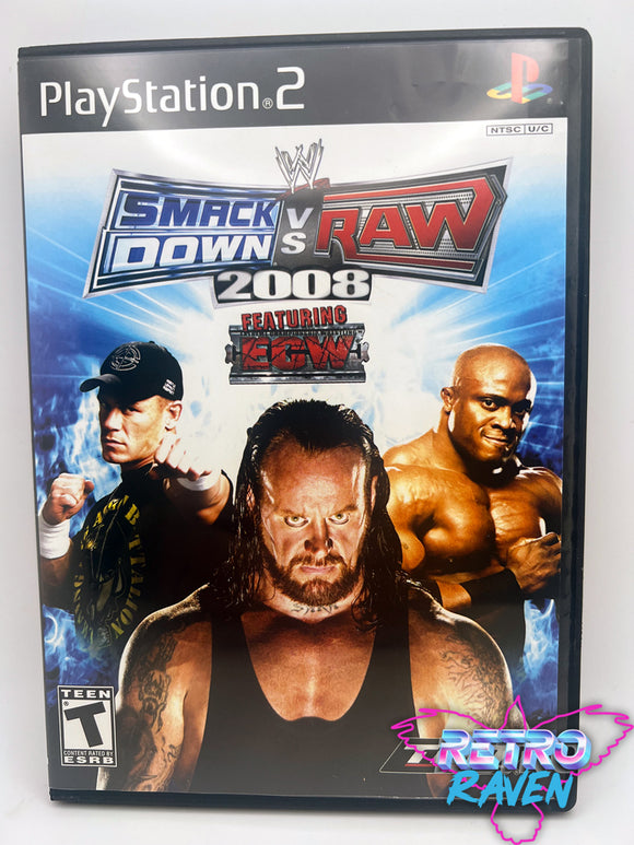 WWE Smackdown vs. Raw 2008 - PlayStation 2 – Retro Raven Games