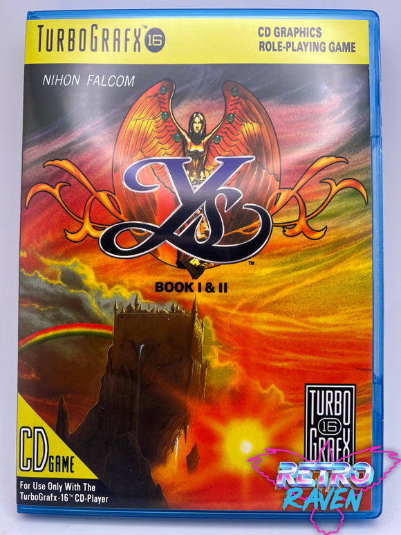 Ys Books I & II - TurboGrafx-16