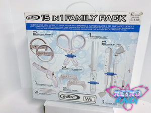 15 Accessory Bundle for Nintendo Wii