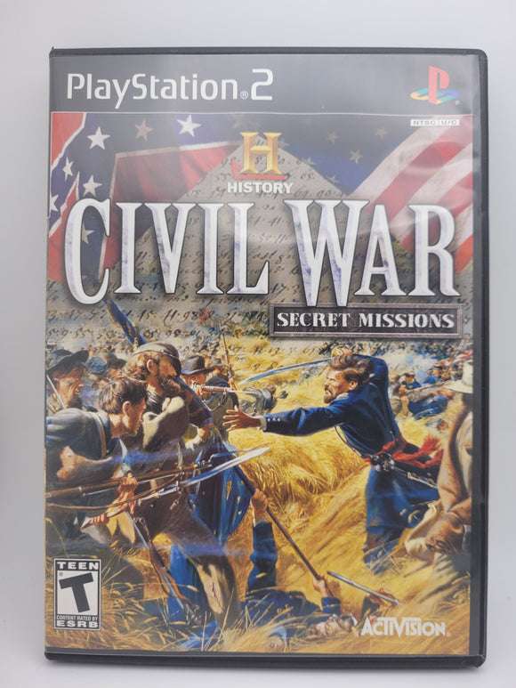 History Channel Civil War: Secret Missions - Playstation 2