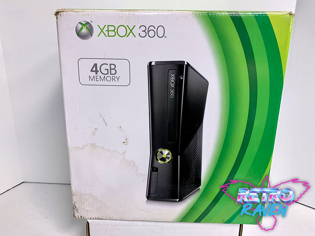 Xbox 360 S Console - 4GB - Complete – Retro Raven Games