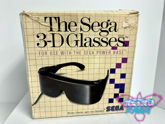 3D Glasses for Sega Master Sys.