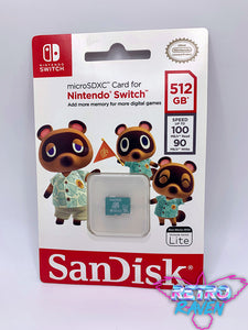 Nintendo Switch MicroSDXC Card 512GB SanDisk