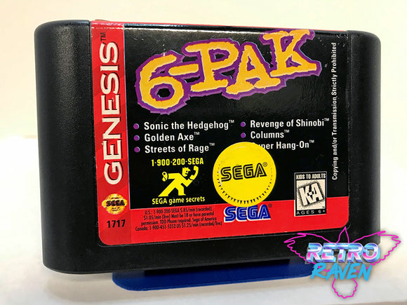 6-PAK - Sega Genesis