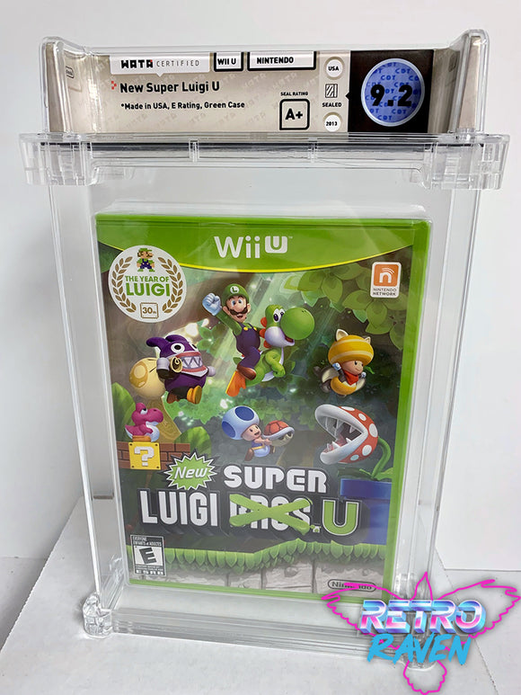 Oneindigheid Schaar Verzwakken New Super Luigi U (Wii U) [Wata Graded, 9.2 A+ Seal w/ Deep Badge] – Retro  Raven Games