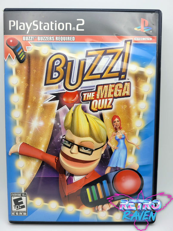 Buzz The Mega Quiz - Playstation 2