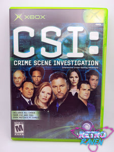 CSI: Crime Scene Investigation - Original Xbox