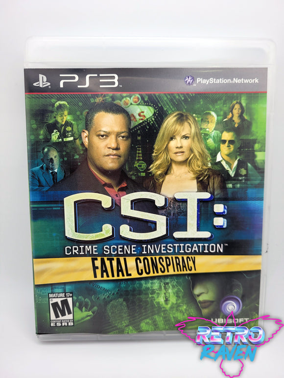 CSI: Crime Scene Investigation - Fatal Conspiracy - Playstation 3