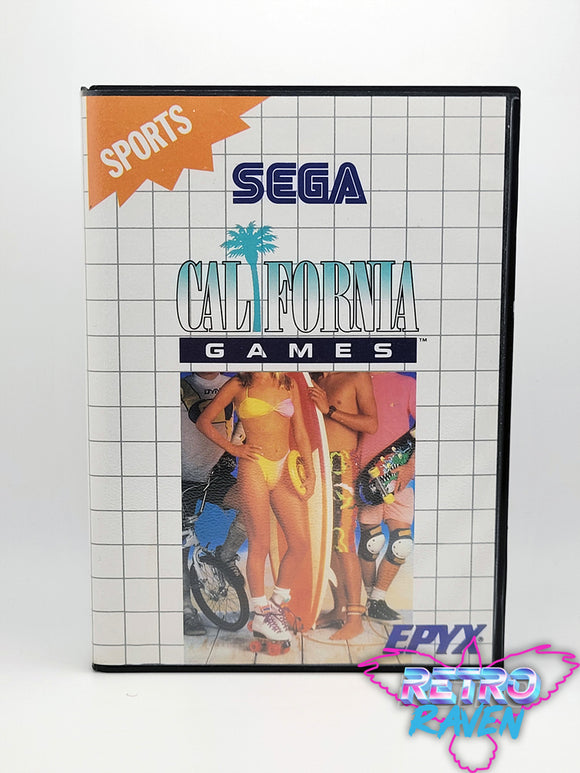 California Games - Sega Master Sys. - Complete