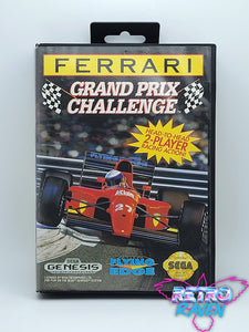 Ferrari Grand Prix Challenge - Sega Genesis (Complete)