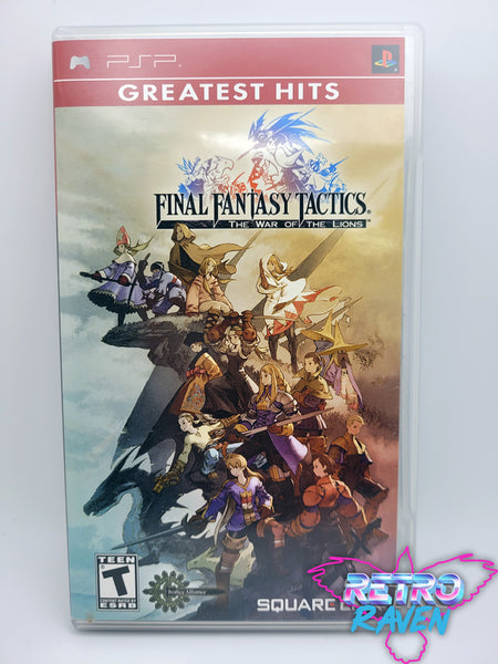 Final Fantasy Tactics: War Of The Lions - Playstation Portable (PSP) –  Retro Raven Games