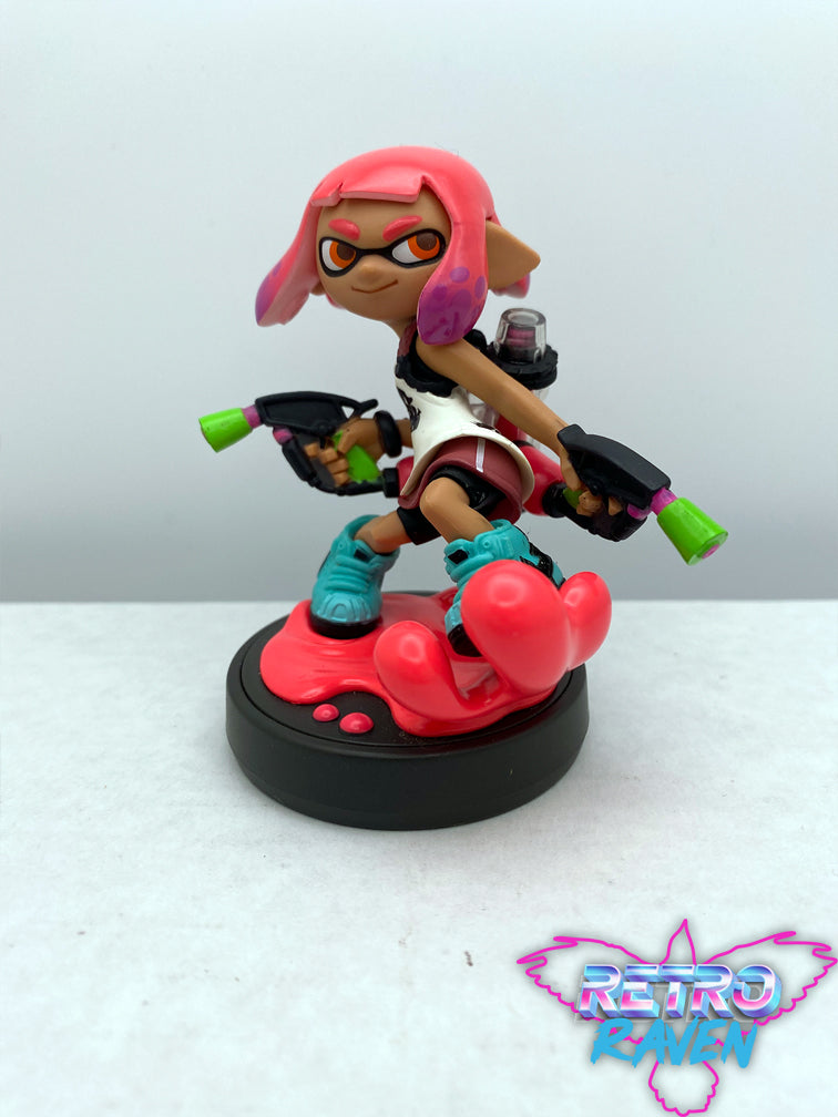 Inkling Girl Neon Pink Splatoon Series Amiibo Retro Raven Games Inkling Girl Neon Pink Splatoon Series Amiibo Retro Raven Games