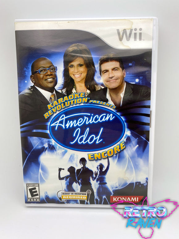 Robusto Folleto enseñar Karaoke Revolution Presents: American Idol Encore - Nintendo Wii – Retro  Raven Games