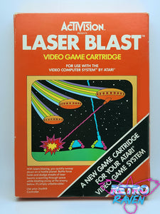 Laser Blast (CIB) - Atari 2600