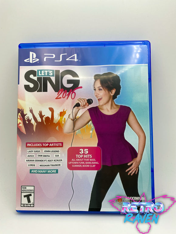Let's Sing 2016 - Playstation 4