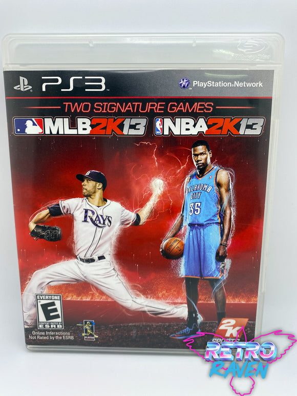 MLB & NBA 2k13 - Playstation 3