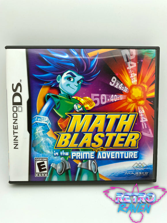 Math Blaster in the Prime Adventure - Nintendo DS – Retro Raven Games