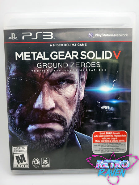 Metal Gear Solid V: Ground Zeroes - PlayStation 3 – Retro Raven Games