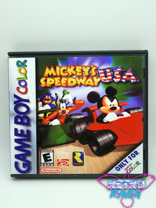 Mickey's Speedway USA - Game Boy Color