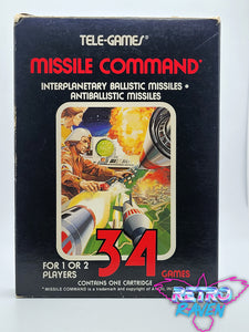 Missile Command (CIB) - Atari 2600