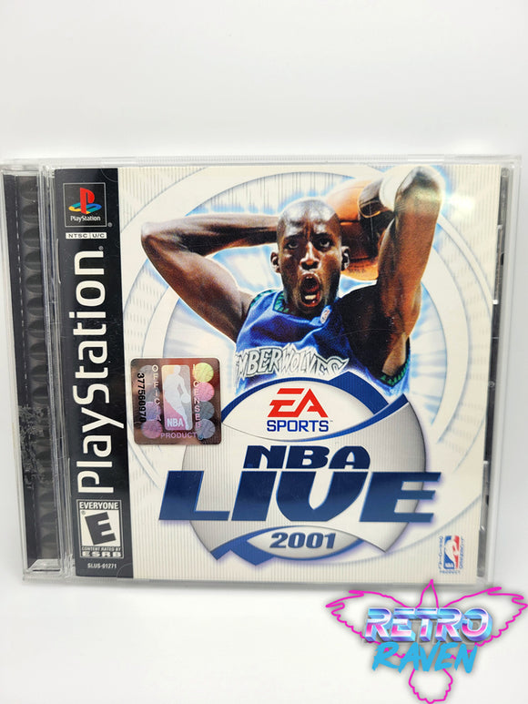 NBA Live 2001 - Playstation 1