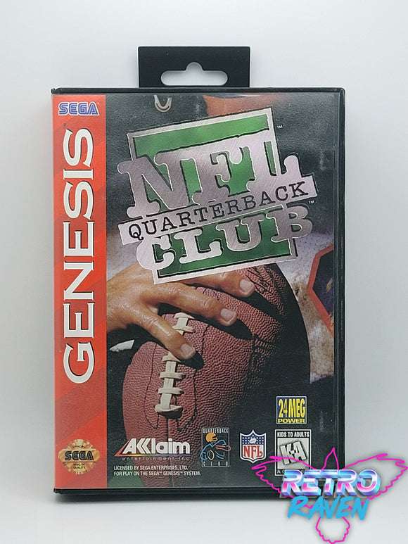 NFL Quarterback Club  - Sega Genesis (Complete)