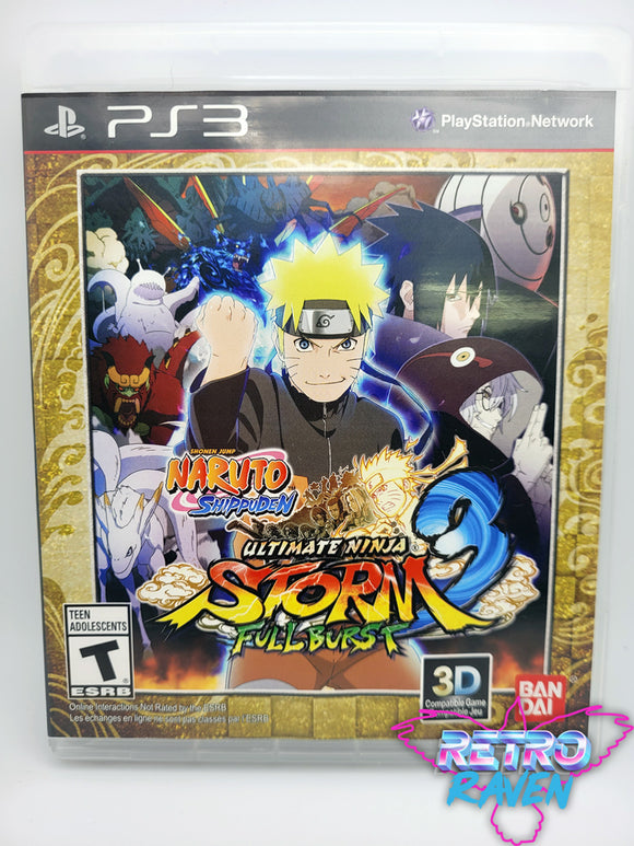 Naruto Ultimate Ninja Storm 3: Full Burst - Playstation 3