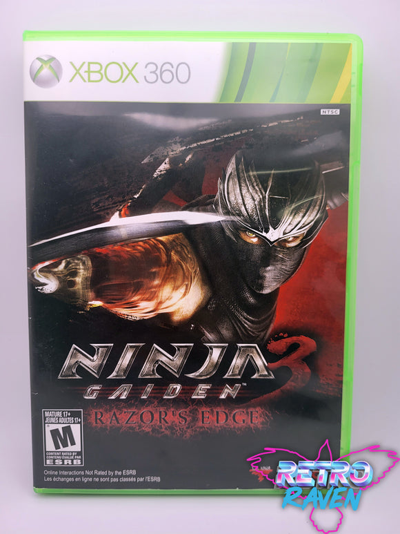 Ninja Gaiden 3: Razor's Edge - Xbox 360 – Retro Raven Games