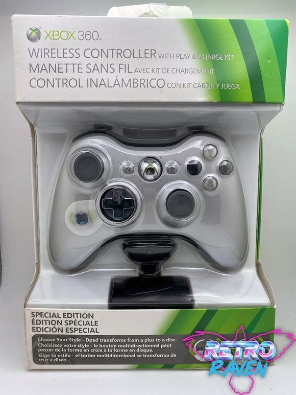 Official Xbox 360 Wireless Controller with Play & Charge Kit