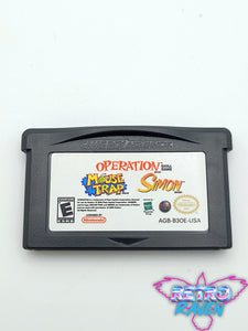 Mouse Trap / Operation / Simon - Game Boy Advance