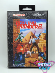 Rolling Thunder 2 - Sega Genesis - Complete