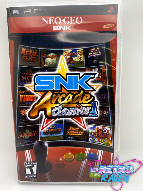 SNK Arcade Classics Vol. 1 - Playstation Portable (PSP)