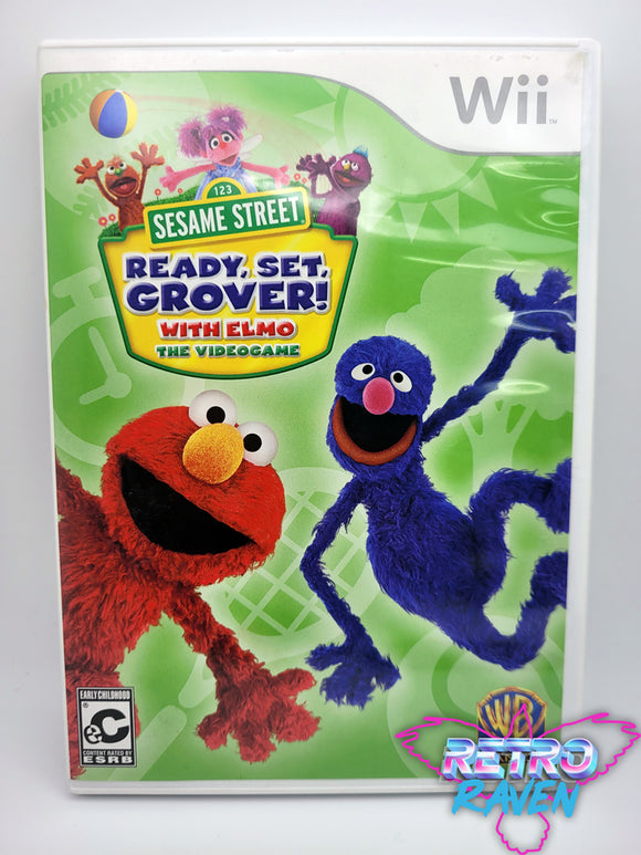 Sesame Street: Ready, Set, Grover! With Elmo - Nintendo Wii